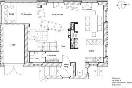 Ferienhaus Bindow Heidesee Zewnętrze zdjęcie